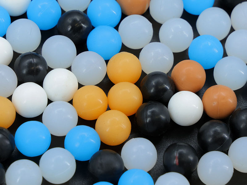 Cleaning of Silicone Balls