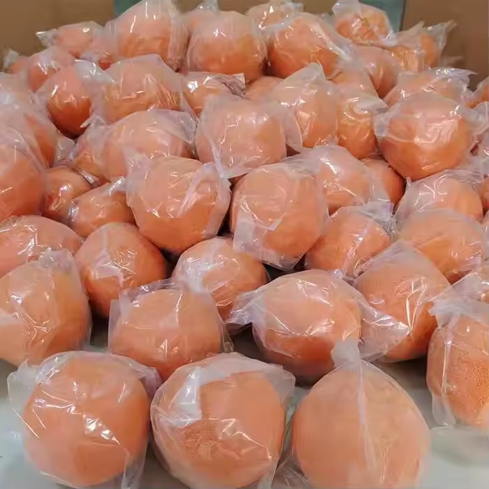 Sponge rubber cleaning ball