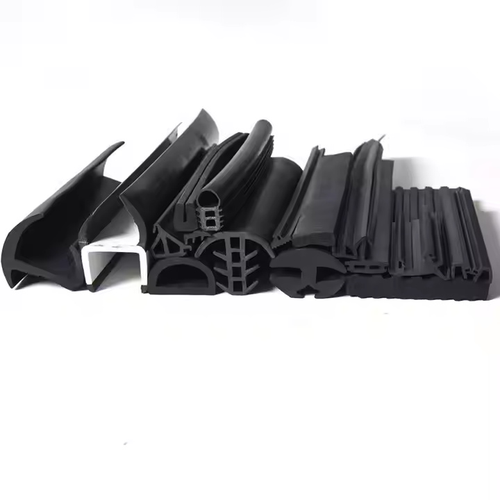 Silicone sealing strip