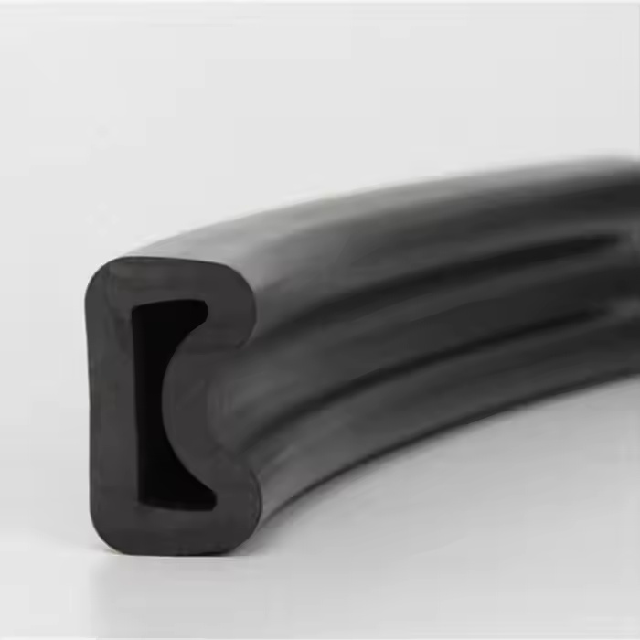 Silicone sealing strip