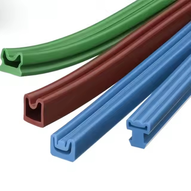 Silicone sealing strip