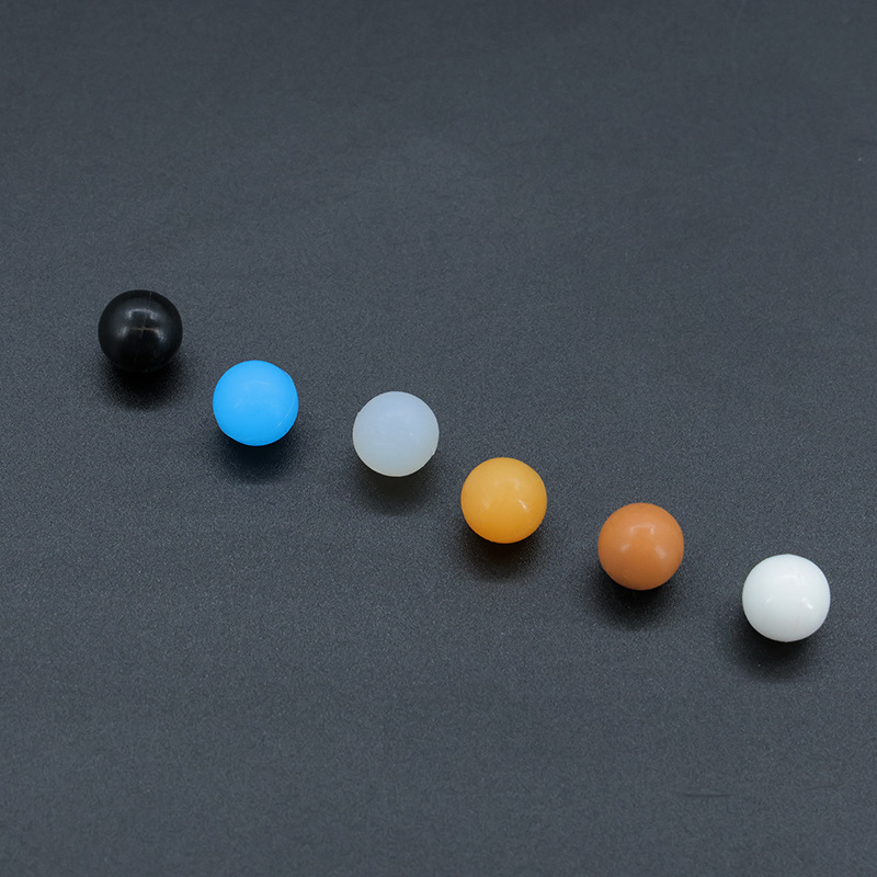 Silicone rubber ball